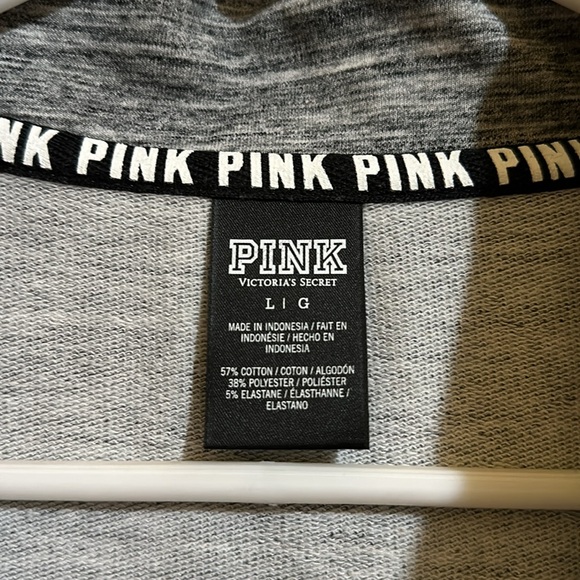 VS Pink quarter zip sz L - Picture 5 of 5
